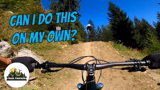 Learning to jump a mountain bike in your 40s