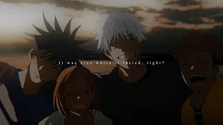 ˚｡⋆ " It was nice while it lasted, right? " ─a playlist + VO/sfx