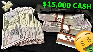 Counting $15,000 Cash from Wallet ASMR | Wealth Visualization | PropMoney.com | WATCH THIS EVERY DAY