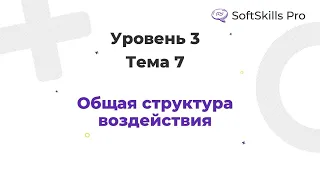 Общая структура воздействия - Курс Soft Skills Pro