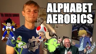 Alphabet Aerobics, except with impressions