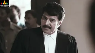 Lawyer Aravind Movie Mammootty Intro Scene | Latest Telugu Scenes | Sri Balaji Video