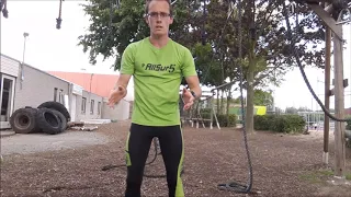 Survivalrun Tutorial Techniek 025 Korte touwtjes