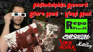 Philadelphia Record Store Hunt + Vinyl Haul - Rare Hard Rock, Imports, Autographs & more!