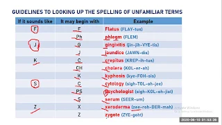 Lec:04 - Medical Terminology / د. مسلم ناهي