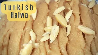 Turkish Halwa Easy Simple & Quick Recipe in Urdu/Hindi