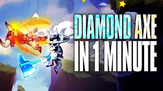 How to play AXE AT A DIAMOND LEVEL IN 1 MINUTE