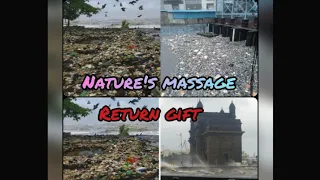 Nature Brings Back Garbage Thrown At Sea To Mumbai Beaches