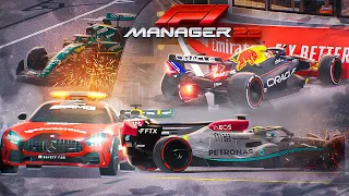 СХОДЫ, АВАРИИ И ТРИ МАШИНЫ БЕЗОПАСНОСТИ - F1 MANAGER 22 #17