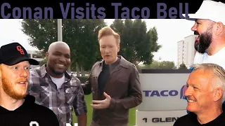 Conan Visits Taco Bell REACTION!! | OFFICE BLOKES REACT!!