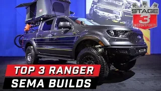 SEMA 2019 Top 3 Ford Ranger Builds