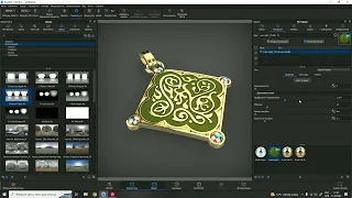 Візуалізація ювелірних прикрас в KeyShot 11