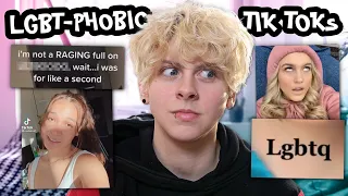 THE WORST LGBT-PHOBIC TIK TOKS AROUND... | NOAHFINNCE