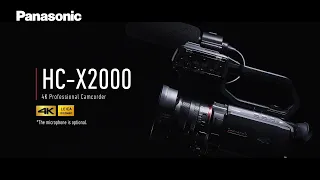 [NEW] Introducing Panasonic 4K Professional Camcorder HC-X2000