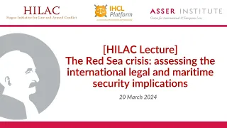 HILAC Lecture - The Red Sea crisis