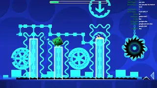 Beating a few demons (Geometry Dash)