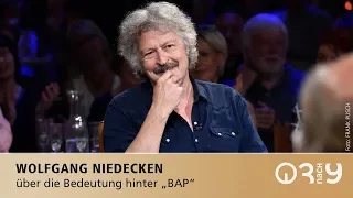 BAP-Tour und die Bedeutung von BAP // Wolfgang Niedecken bei 3nach9