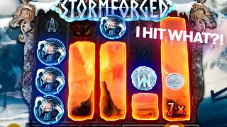 So I tried to do DEGEN spins on Stormforged again...