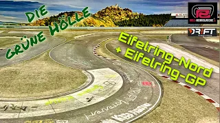 Dr!ft track Eifelring-GP and Eifelring-Nord | Roll race track | Full Review | green Hell