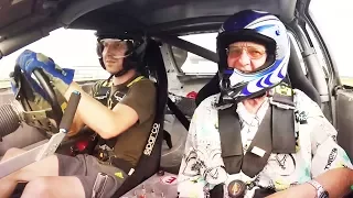 Opa wird geil beim Driften