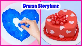 😪 Drama Storytime 🌈 My Boyfriend Predicted Future | Satisfying HEART Cake Decorating Compilation