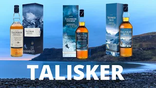 Talisker 10 Vs Talisker Skye Vs Talisker Storm