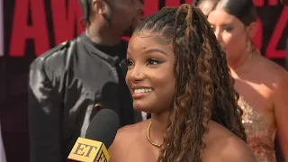 Halle Bailey CRIED Watching First Footage of Her 'Little Mermaid' Performance (Exclusive)