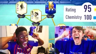 FIFA 20!! 195 RATED FUT DRAFT SHOWDOWN vs XDUTTINHO (FIFA 19)