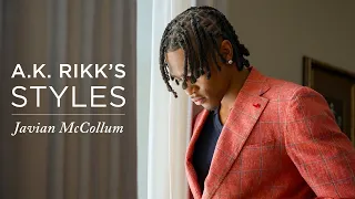 A.K. Rikk's Styles: Javian McCollum (feat Isaia, Brunello Cucinelli, Thom Browne)