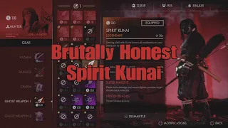 Brutally Honest | Spirit Kunai | Ghost of Tsushima Legends