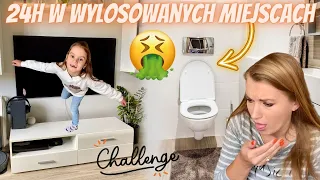 24h w wylosowanych miejscach- challenge🤩🔥 Wizyta u lekarza👩‍⚕️🩺