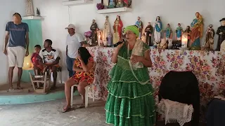 Abertura da mesa Tenda São José Mãe de santo Maria José