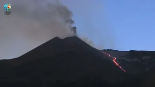 May 14/15, 2022, ~ Eruption ~ Mount Etna Volcano, Italy ~ Via INGV