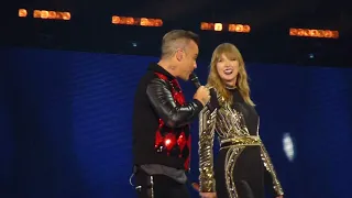 Taylor Swift & Robbie Williams - Angels - Wembley stadium (Reputation Stadium Tour)
