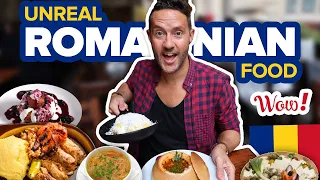 Unreal Romanian Food Tour. 🍽 8 MUST TRY DISHES in Bucharest, Romania 🇷🇴 Eating Romanian Food 😋