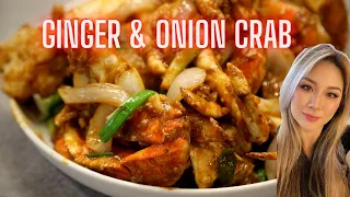 COOK WITH ME | Mouth watering EASY Ginger & Onion CRAB