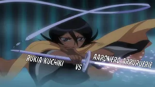 Rukia vs Aaroniero Full Fight English Dub (1080p) | Bleach