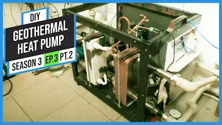 DIY Geothermal Heat Pump. Season 3. Ep3. Heat pump design and assembly. Pt2.