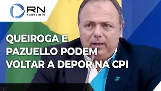 Pazuello e Queiroga podem voltar a depor na CPI da Covid