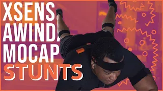 XSens Awinda Live Mocap Stunt Test