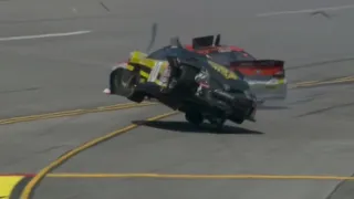 HUGE RED FLAG CRASH (FULL VIDEO) - 2022 GENERAL TIRE 200 ARCA MENARDS SERIES AT TALLADEGA