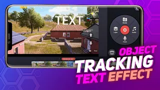 Object Tracking text effect for Montages in Kinemaster 🔥♥️