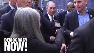 Billionaire Presidential Hopeful Mike Bloomberg Addresses Press at COP25 But Won’t Take Questions