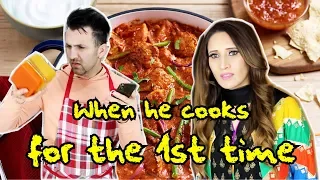 When He Cooks For The First Time | OZZY RAJA