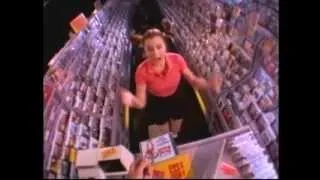 Meredith Thomas in Vintage "Tower Records" Commercial