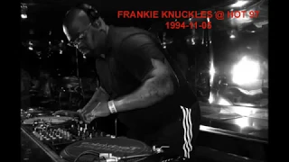 Frankie Knuckles @ HOT 97 1994 11 05
