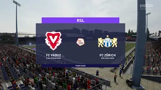 FIFA 21 | FC Vaduz vs FC Zurich - Switzerland Super League | 06/02/2021 | 1080p 60FPS