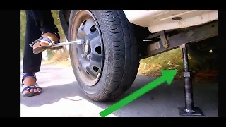 Wow Amazing  homemade car jack