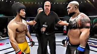 Bruce Lee vs. Mark Hunt (EA Sports UFC 3) - K1 Rules