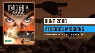 Dune 2000 - Intro + Atreides Mission 1 (Bottom Map) - Hard Difficulty - 1080p